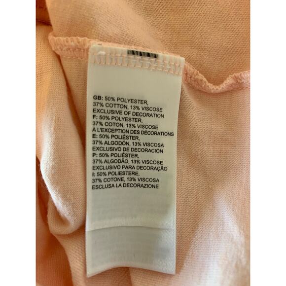 The North Face half dome t shirt peach and white size xs - Picture 7 of 8